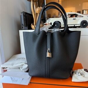 Hermes Picotin 22 Noir Black Color 2025 Bill